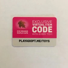 Roblox Adopt Me Virtual Item! Eco Orange Maple Cape. Code Only!!