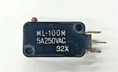 Mulon ML-100M ,SPDT- ON-(ON) micro switch 5A @ 250V AC