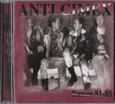 CD ANTI CIMEX Demos 81 - 85 BRISTLES MOB 47 SKITKIDS Anarkist Absolut Raped