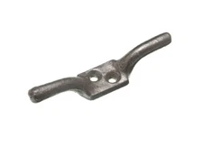 New Cleat Hook For Rope Washing Line Cord 100mm Galvanised Steel - Onestopdiy
