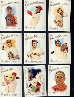 -2014 TOPPS ALLEN AND GINTER 251-350 + INSERTS Baseball BUY MORE SAVE MORE