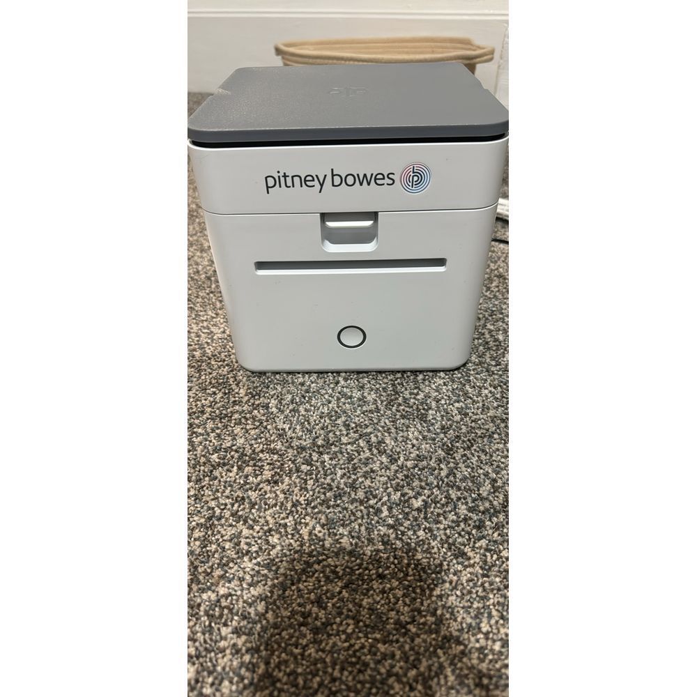 Pitney Bowes PitneyShip Cube All-in-One Shipping Label Printer with Built-in Scale