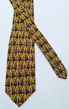 375) ROBERT TALBOTT (FOR SALT LAKE 2002) MEN'S TIE 100% SILK MADE IN USA