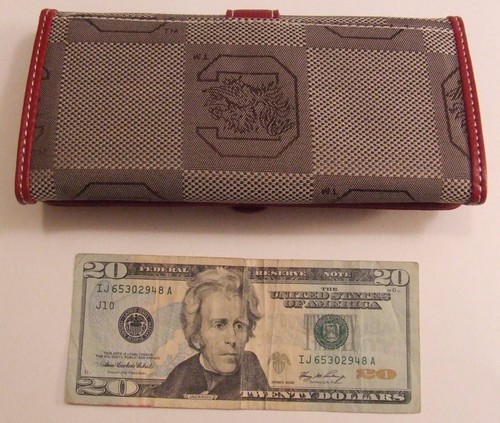 New South Carolina Gamecocks Wallet, Women, Ladies, Jacquard, Checkbook, Mom - Picture 2 of 4