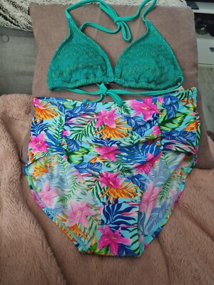 WOMENS  NEW MATALAN &  Studio BIKINI SET  12  TOP  &  BOTTOMS 10 BNWT new