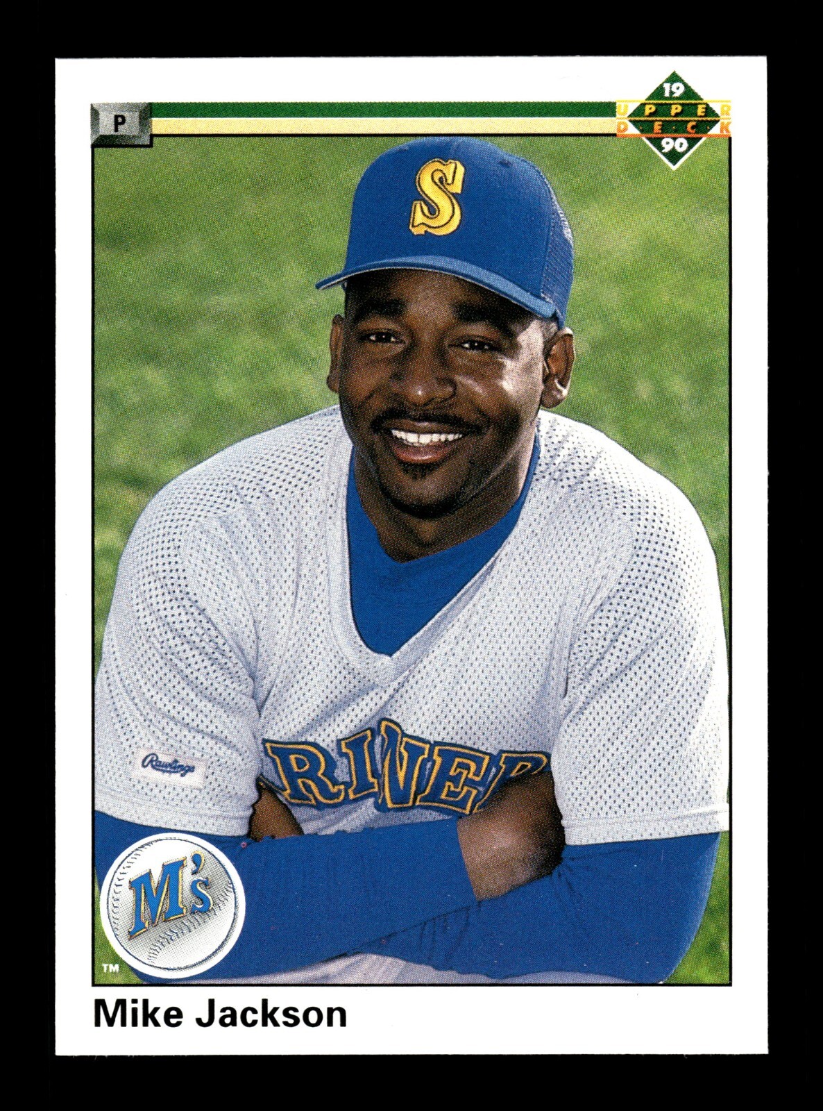 MIKE JACKSON ⚾ 1990 Upper Deck Baseball #494 Seattle Mariners  