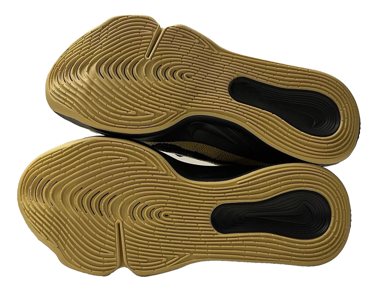 Nike Air Zoom GT Hustle 3 Mens Basketball Shoes Size 11 Gold Black HM0268-700 Amazon.com | Nike Men main image 3