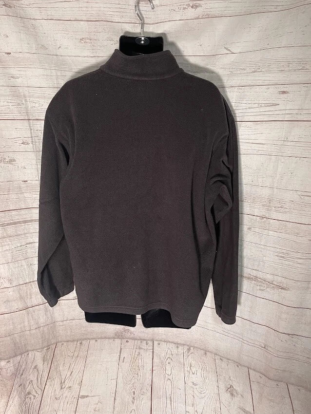 Пуловер флисовый Columbia унисекс черный на молнии с длинным рукавом размер XL - Изображение 3 из 4