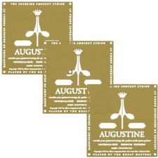 Augustine Guitar Strings 3 Sets Classical Imperial Red Medium Tension 527A
