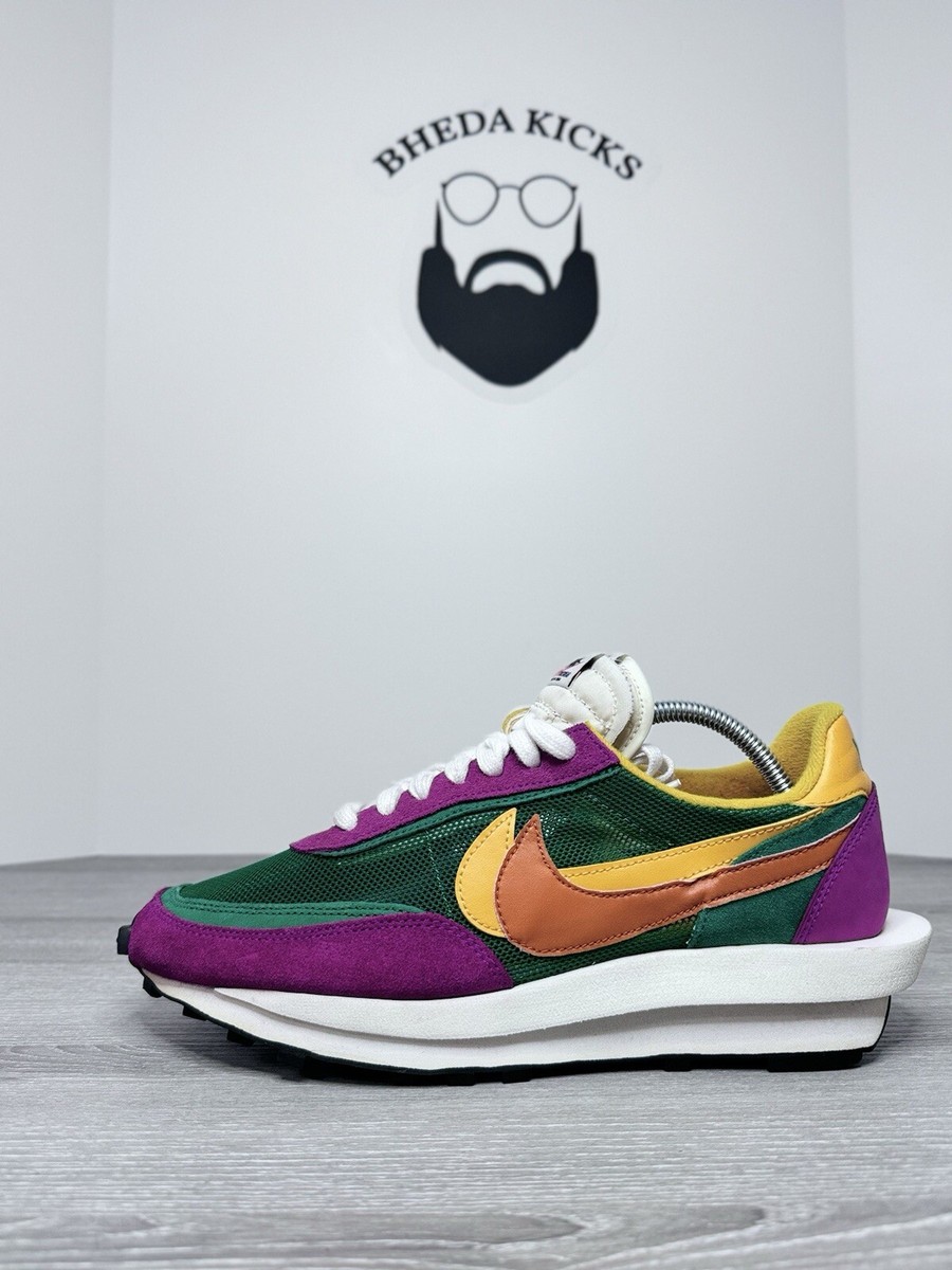 靴 nike sacai ld waffle 24cm Sacai X Nike Ldwaffle White Trainers Sneakers Shoes 9.5 / 43