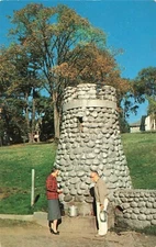 Postcard Cold Spring Park Woonsocket Rhode Island AB5