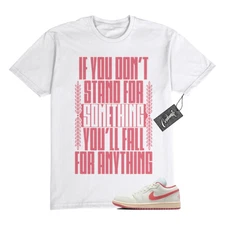 1 White Guava Ice Pink Salt Sail Low T Shirt Match SFS