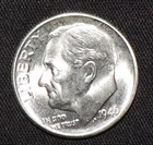 1946 S Roosevelt Dime CH BU (T176)