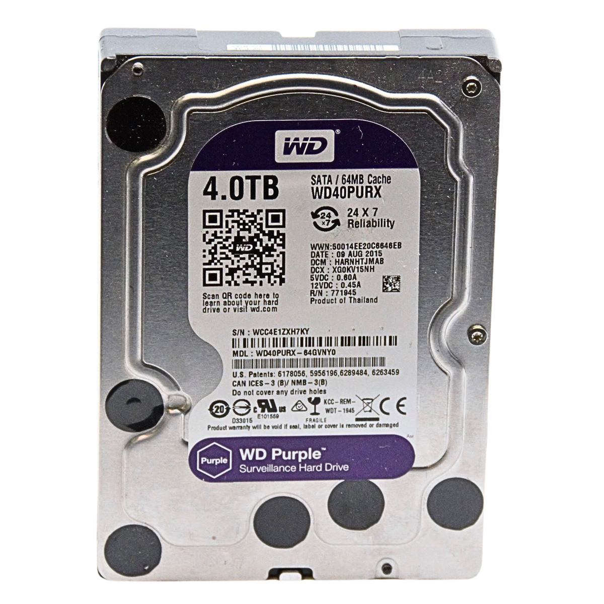 WD Purple Harddisk 3.5