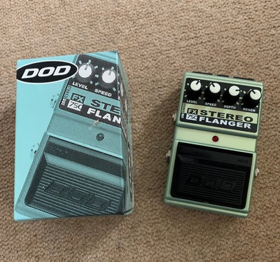 DOD FX75C Stereo Flanger Pedal Originalverpackt und in Top Zustand