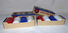 Plastic Stacking Washable Poker Chips Made In USA Vintage 2 Boxes