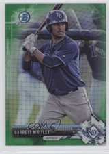 2017 Bowman Chrome Prospects Retail Green Refractor 64/99 Garrett Whitley r1i