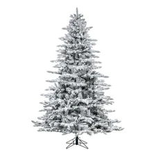 Vickerman 54" Utica Fir Artificial Christmas Tree with LED Lights in White