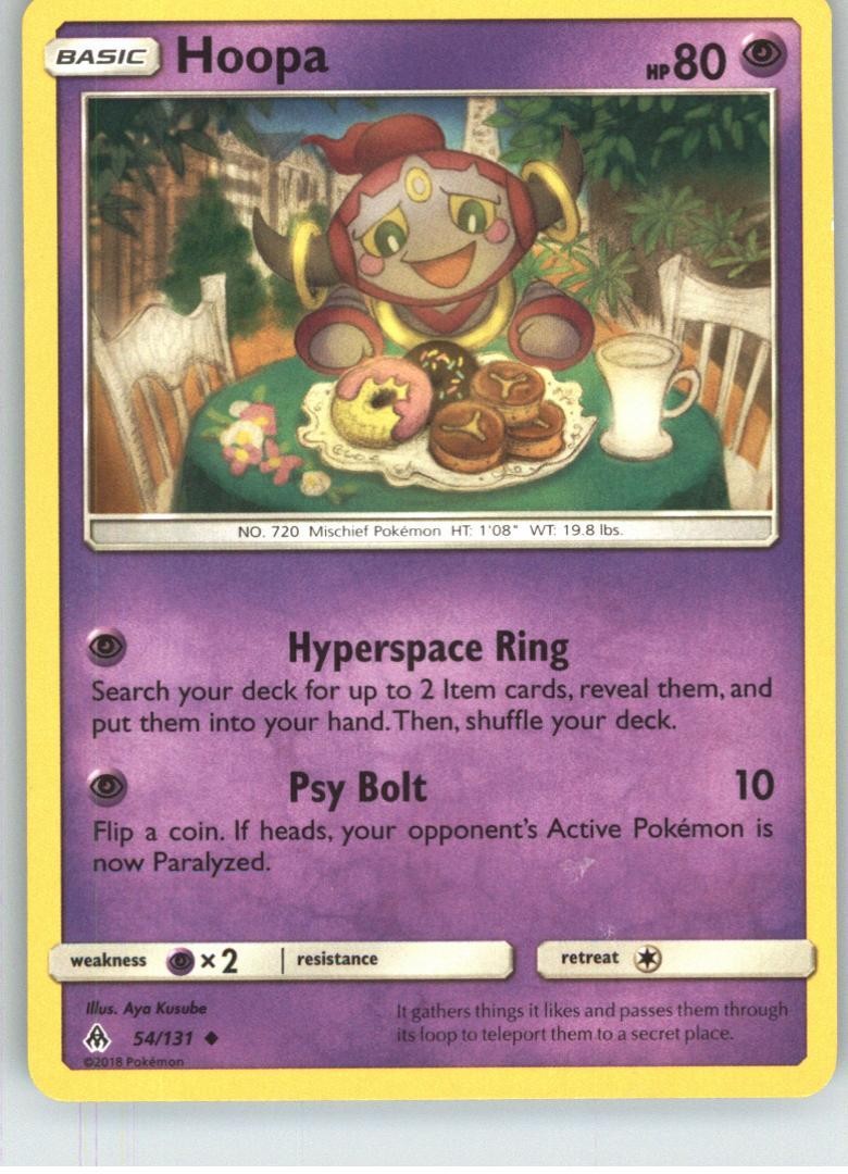 Hoopa SM - Forbidden Light [54/131] Uncommon NM Pokemon