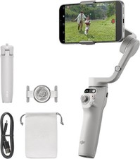 DJI Osmo Mobile 6, 3-Axis Phone Gimbal, Object Tracking, Platinum Gray