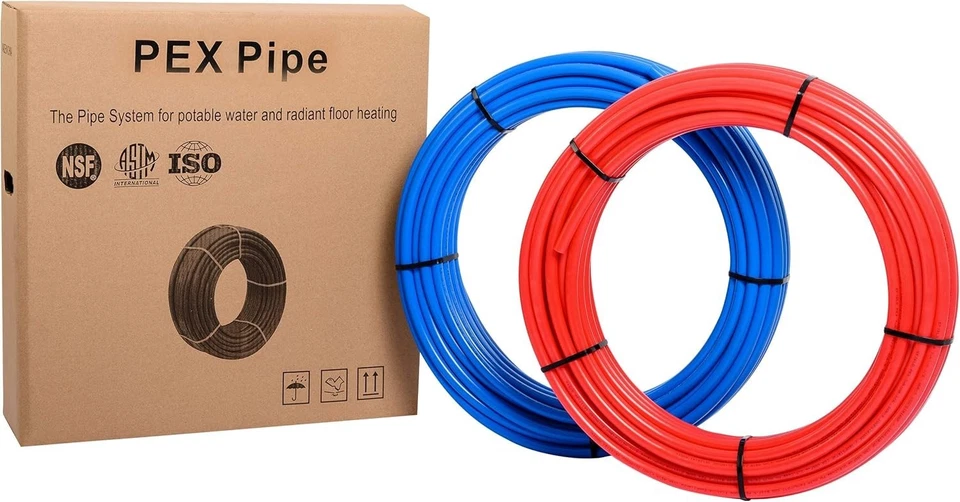 Reliable 1/2 Inch NSF Certified PEX-B Tubing, 200 ft with Pipe Cutter Included - Image 3 of 4