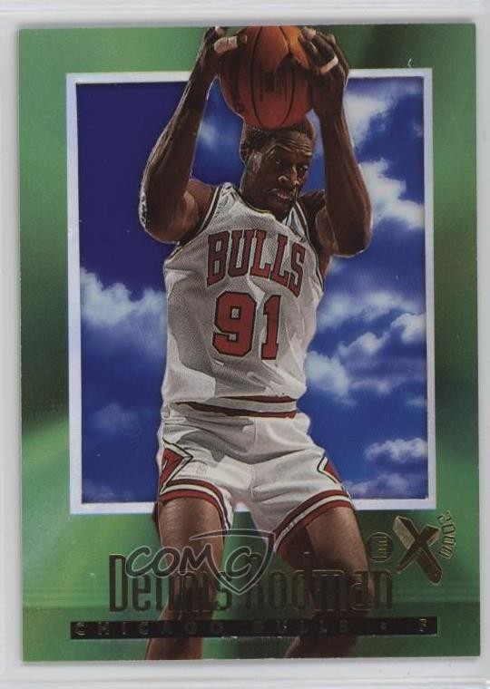 1996-97 Skybox E-X2000 Dennis Rodman #11 HOF 1oa6