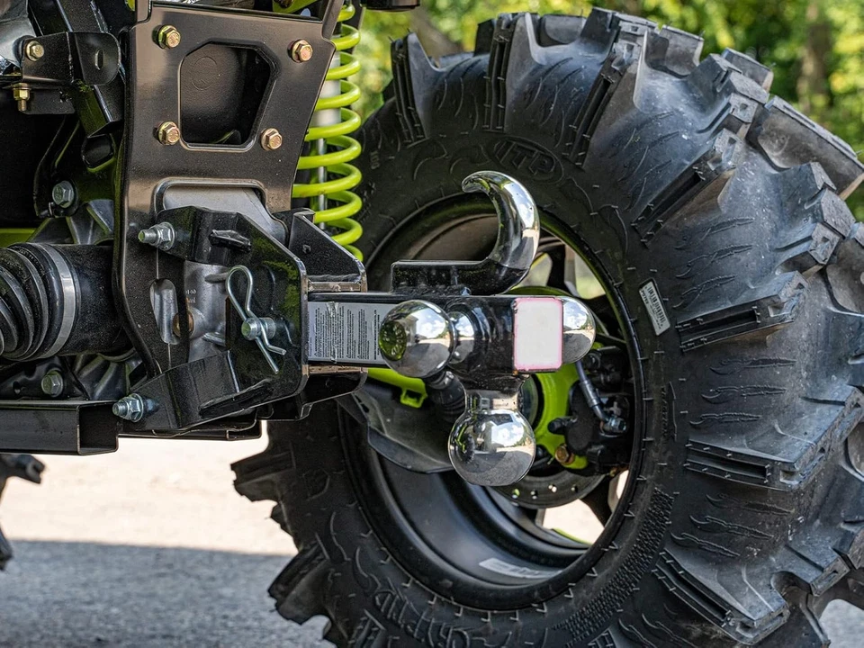 Enganche receptor trasero SuperATV de 2" compatible con Can Am Renegade y Outlander Foto 4 de 4