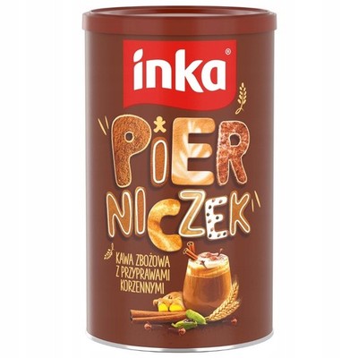 5901154043835 Inka Pierniczek Kawa zbożowa z przyprawami korzennymi 120 g GRANA