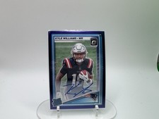 Panini Donruss Optic Kyle Williams Prizm Autograph Serial #/42 Patriots