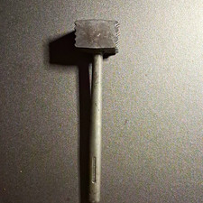 Vintage Craftsman Easy-grip Metal Auto Body Hammer Square Head Tool Vintage Craftsman Easy-grip Metal Auto Body Hammer Square Head Tool