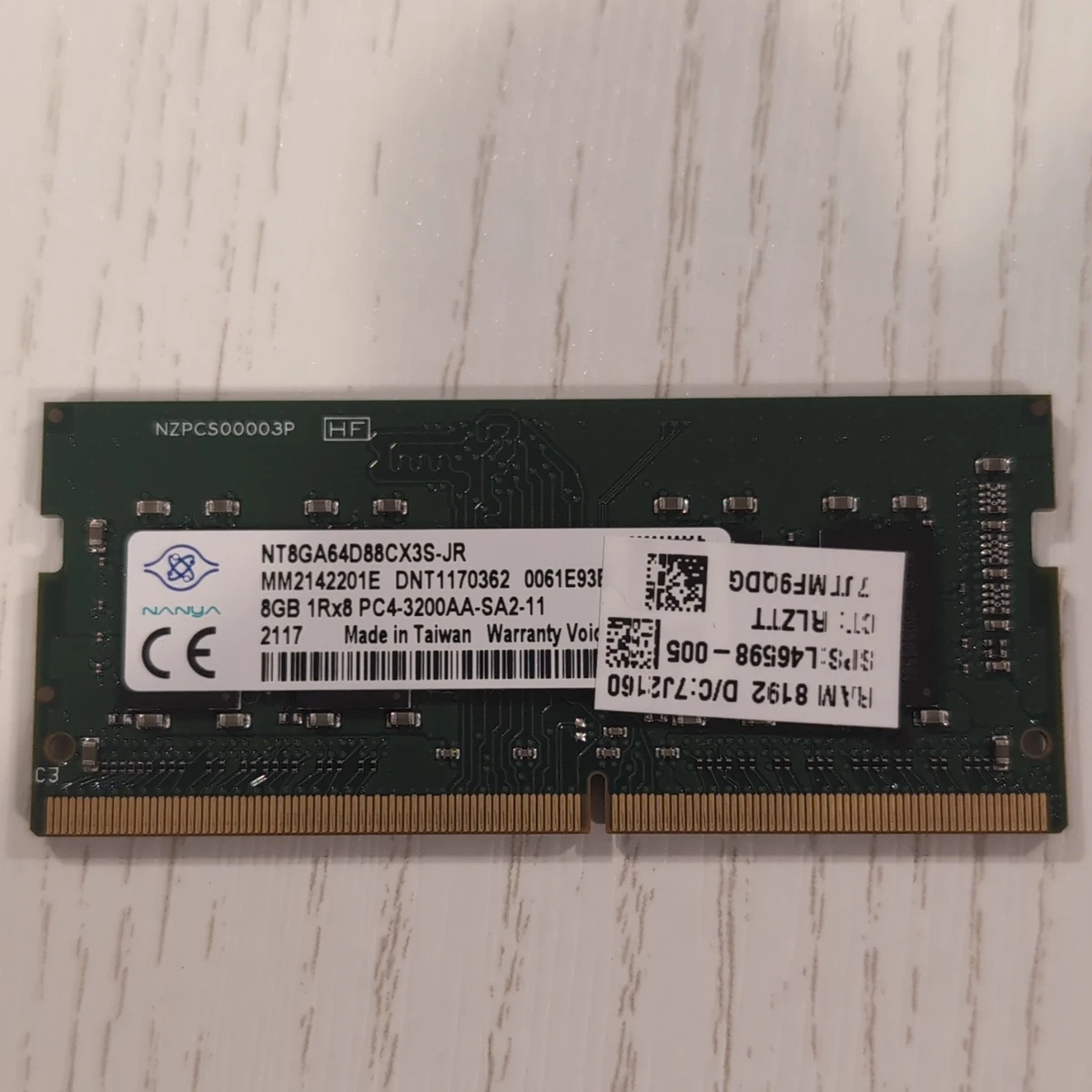 Nanya Computer RAM 8 GB Total Capacity for sale | eBay