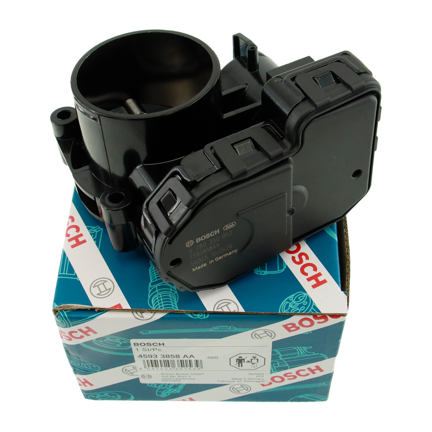 Bosch Throttle Body for Jeep Wrangler 2008-11 3.8L & 3.3L 04593858AB 4593858AA