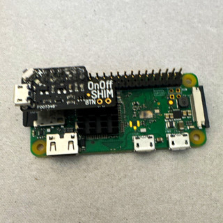 Raspberry Pi Zero W Single Board Computer HDMI with OnOff SHIM