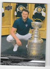 HOCKEY NHL 24 /25 UD EXT DAY WITH THE CUP STEVEN LORENTZ SSP FLORIDA #DC-15