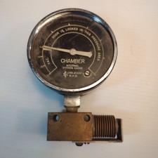 Chamber Internal Siphon Pressure Guage Made In USA