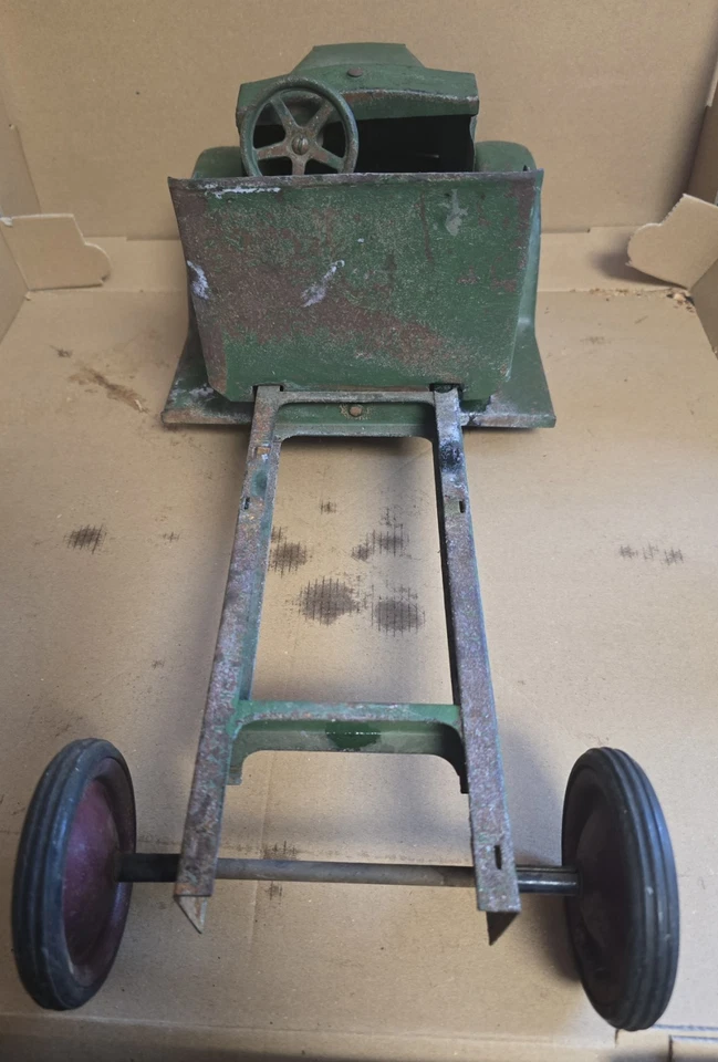 1925 Steelcraft Mack Bulldog 卡车用于零件修复老式钢制玩具  — 第 4/4 张图片