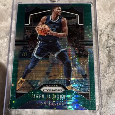 Panini 2019-20 Prizm Jaren Jackson Jr #136 Green pulsar Memphis Grizzlies 12/25