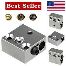 Lightweight Copper Heater Block for Ender 3 & CR Series - Optimal Heat Control