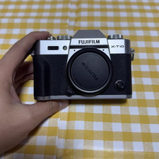 Fujifilm X-T10 - Silver Mirrorless Camera Body, Classic X-Series Performance