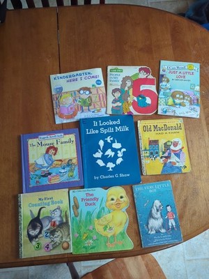 Children's 's Book Lot Some Vintage Some New B1