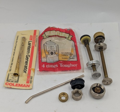 #ad Coleman Lantern Generator Mantle Pump Repair Parts 288 5891 Miscellaneous Lot $29.00