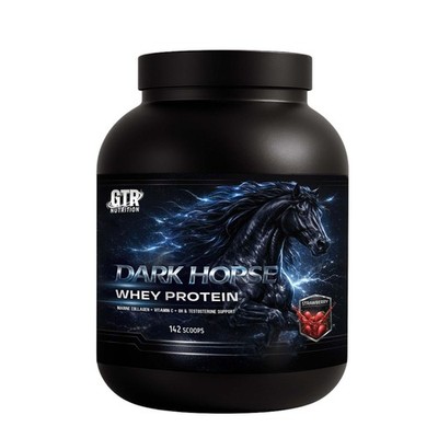 Dark Horse Whey Protein 5KG   Muscle Building Protein Powder 142 Scoops GTR