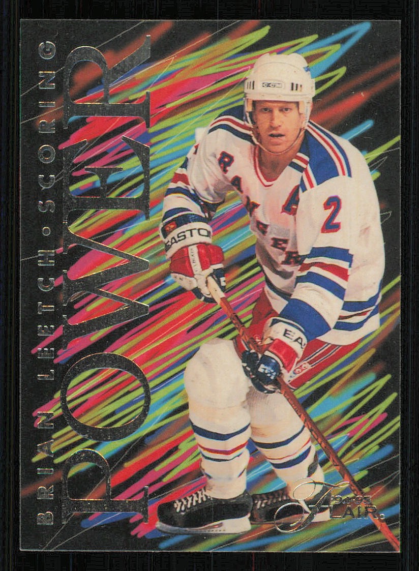 1994-95 Flair Scoring Power #5 Brian Leetch