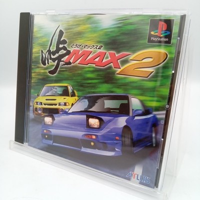 Touge Max 2 PS1 PlayStation 1 Authentic Japanese Drift Racing CIB Complete