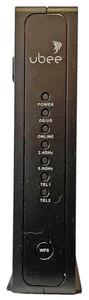 Altice Ubee UBC1322 Wireless 4-Port Voice Router/Modem with Power Supply