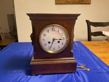 Antik MAPLE & CO LT Museale Uhr, Kamin - Buffet Uhr , Pendeluhr, Löwenköpfe