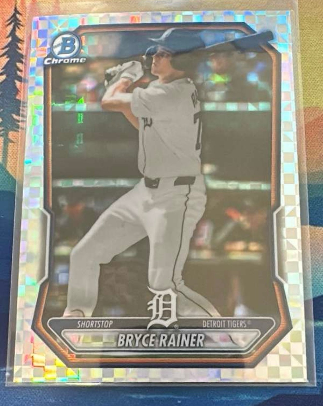 2026 Bowman #BCP-99 Bryce Rainer Chrome Prospects X-Fractor