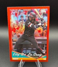 Elly De La Cruz (RC) 2024 Topps Archives #30 - Red Hot Foilboard /50 - Reds