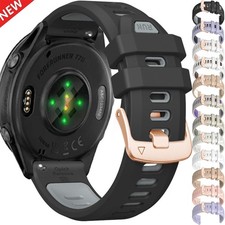 For Garmin Forerunner 70/170 Music 165 55 158 245 645 Silicone Watch Band Strap