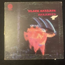 Black Sabbath Paranoid Vertigo Swirl 1970 UK Vinyl LP